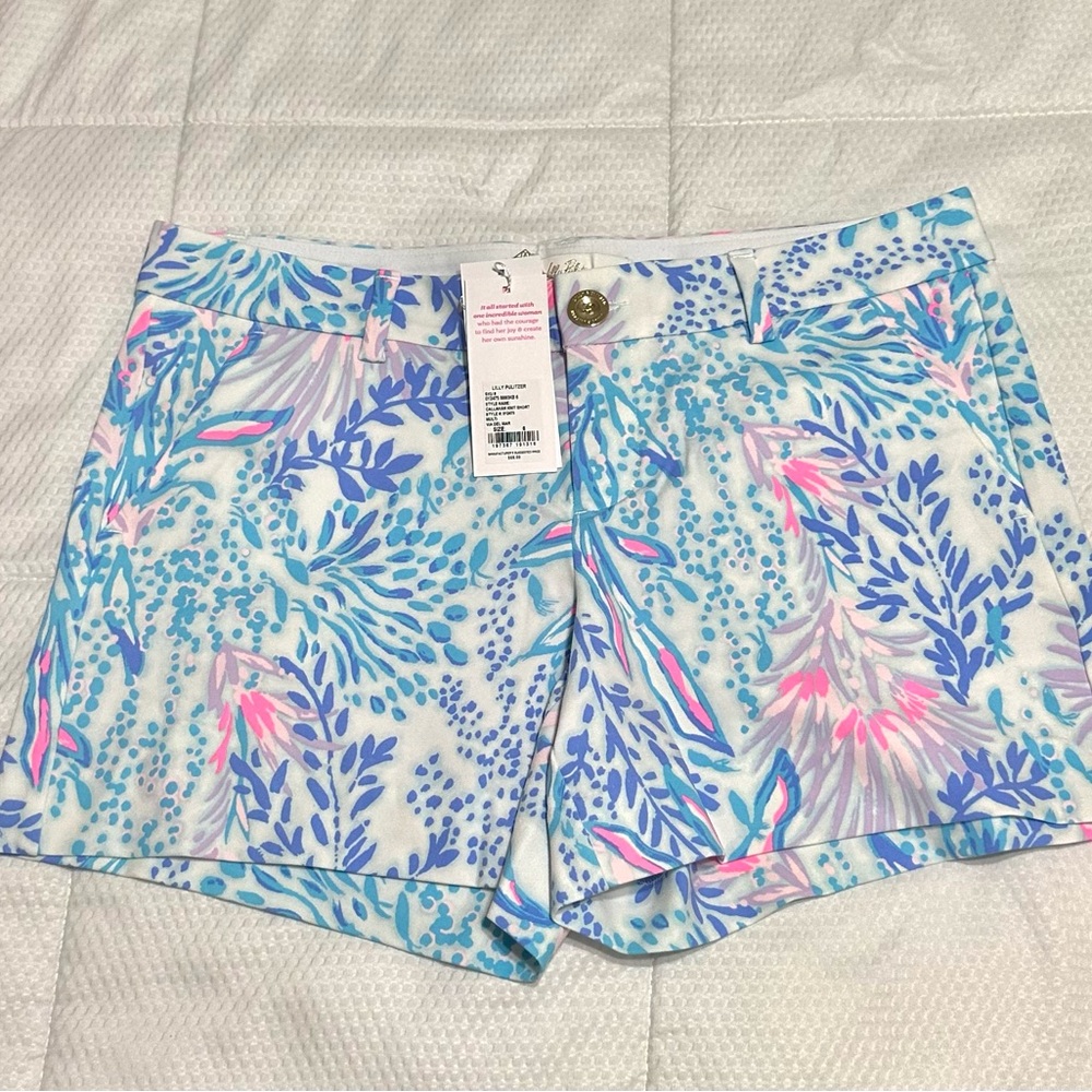 Lilly Pulitzer Multicolor Mint Shorts